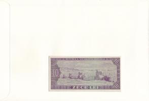 Románia 1966. 10L felbélyegzett borítékban, bélyegzéssel T:UNC
Romania 1966. 10 Lei in envelope wit...