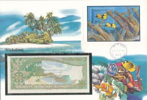 Maldív-szigetek 1983. 2R felbélyegzett borítékban, bélyegzéssel T:UNC
Maldives 1983. 2 Rufiyaa in e...