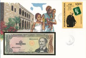 Dominikai Köztársaság 1988. 1P felbélyegzett borítékban, bélyegzéssel T:UNC
Dominican Republic 1988...