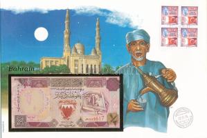 Bahrein 1973 (1996) 1/2D felbélyegzett borítékban, bélyegzéssel T:UNC
Bahrain 1973 (1996) 1/2 Dinar...
