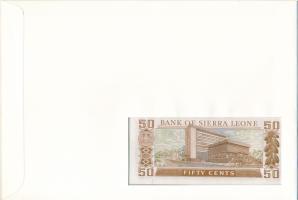 Sierra Leone 1984. 50c felbélyegzett borítékban, bélyegzéssel T:UNC
Sierra Leone 1984. 50 Cents in ...