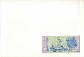 Dél-Afrika DN (1990) 2R felbélyegzett borítékban, bélyegzéssel T:UNC
South-Afrika ND (1990) 2 Rand ...