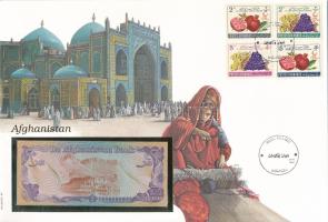 Afganisztán 1979. 20A felbélyegzett borítékban, bélyegzéssel T:UNC
Afghanistan 1979. 20 Afghanis in...