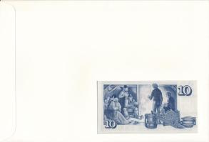Izland 1961. 10K borítékban bélyeggel, bélyegzéssel T:UNC
Iceland 1961. 10 Kronur in envelope with ...