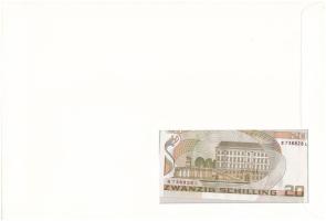 Ausztria 1986. 20Sch felbélyegzett borítékban, bélyegzéssel T:UNC
Ausztria 1986. 20 Schilling in en...