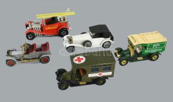 Matchbox 5 darab fém játékautó, jó darabok