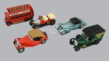 Matchbox 5 darab fém játékautó, jó darabok