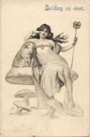 New Year glamour litho