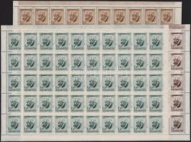 1955 Bartók Béla I. teljes ívsor (100.000)