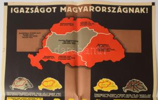 1920 Igazságot Magyarországnak! A Pesti Hírlap Igazságot Magyarországnak című, öt nyelven megjelent ...