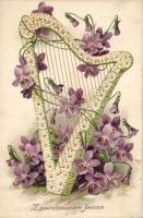 Nameday Harp litho (EK)