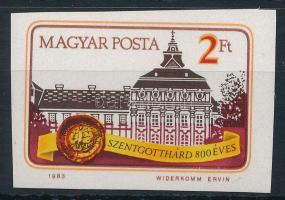 1983 Szentgotthárd 800 éves vágott bélyeg