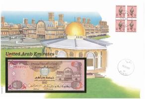 Egyesült Arab Emirátusok 1982. 5D borítékban, alkalmi bélyeggel és bélyegzéssel T:UNC United Arab Em...