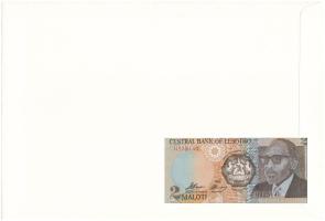 Lesotho 1989. 2M felbélyegzett borítékban, bélyegzéssel T:UNC
Lesotho 1989. 2 Maloti in envelope wi...