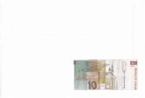 Szlovénia 1992. 10T felbélyegzett borítékban, bélyegzéssel T:UNC
Slovenia 1992. 10 Tolarjev in enve...