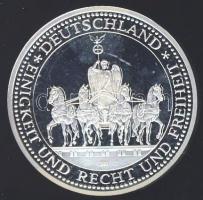 Németország DN "Holstentor Lübeck" Ag emlékérem 15g T:PP