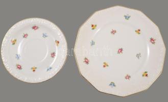 Rosenthal 15 részes kávészervírozó összeállítás, jelzett, m: 24 cm alatt