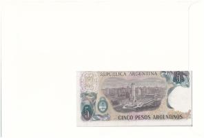 Argentína 1984(DN) 5P felbélyegzett borítékban, bélyegzéssel, német nyelvű leírással T:UNC
Argentin...