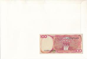 Indonézia 1984. 100R felbélyegzett borítékban, bélyegzéssel T:UNC
Indonesia 1984. 100 Rupiah in env...