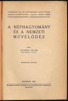 Györffy István: A néphagyomány és a nemzeti művelődés. Bp., 1942, Államtudományi Intézet Táj- és Nép...