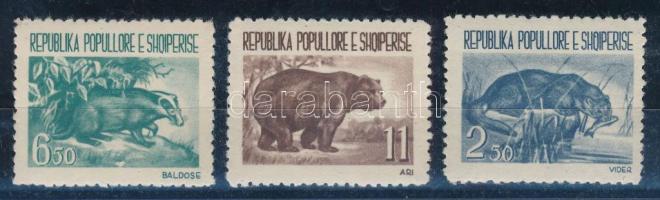 1961 Állat sor Mi 627-629 (Mi EUR 30.-)