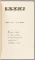 Komócsy József: Szerelem könyve. Költemények. Számozott (37./50), a szerző, Komócsy József (1836-189...