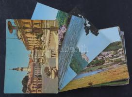 Kb. 100 db MODERN magyar város képeslap / Cca. 100 modern Hungarian town postcards