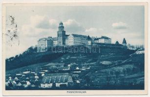 1932 Pannonhalma, Győrszentmárton; apátság. Pannonhalmi Szemle kiadása + "VESZPRÉM - GYŐR 110&q...