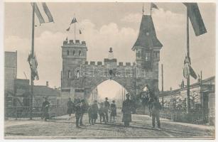 Kassa, Kosice; Klobusiczky utcai diadalkapu 1906. október 29-én II. Rákóczi Ferenc és bujdosó társai...