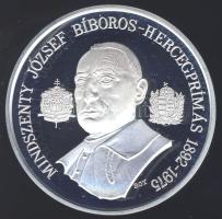 1991. "Mindszenthy bíboros" Ag 31,1g T:PP Csak 5000db, tanúsítvánnyal, eredeti tokban!