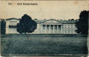 Fót, Gróf Károlyi kastély. Engel Dezső kiadása (Rb)