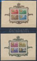 1947 Roosevelt blokkpár (70.000) (kisebb hibák / minor faults)