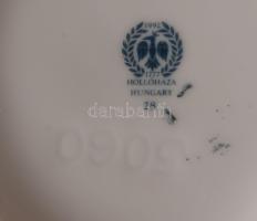 Hollóházi Hajnalka mintás váza, jelzett, hibátlan, m: 21,5 cm