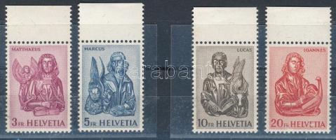 1961 Evangelisták ívszéli sor Mi 738-741 (Mi EUR 50.-)