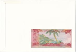 Kelet-Karibi Államok / Anguilla 1985-1988. 1$ felbélyegzett borítékban, bélyegzéssel T:UNC Eastern C...