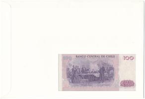 Chile 1983. 100P felbélyegzett borítékban, alkalmi bélyegzéssel T:UNC
Chile 1983. 100 Pesos in enve...