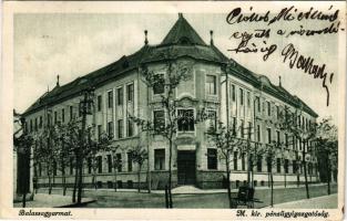 1925 Balassagyarmat, M. kir. pénzügyigazgatóság. Réti J. kiadása (EB)
