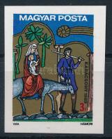 1989 Karácsony vágott bélyeg