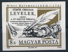 1990 Mikes Kelemen vágott bélyeg