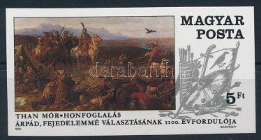 1989 Árpád fejedelemmé választásának 1100. évfordulója vágott bélyeg