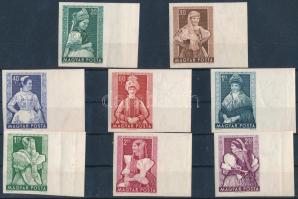 1953 Népviseletek I. vágott ívszéli sor (30.000)