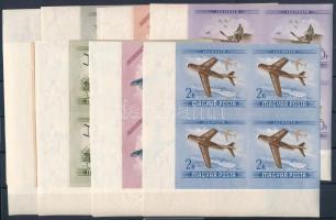 1954 Repülőnap vágott sor ívsarki négyestömbökben (48.000)