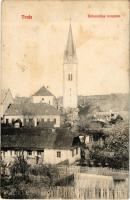1914 Torda, Turda; Református templom. Brassói Lapok kiadása / Calvinist church (EM)