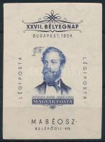 1954 Bélyegnap - Jókai Mór vágott blokk (20.000)