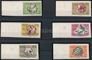 1958 Takarékosság és biztosítás vágott ívszéli sor (10.000)