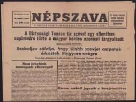 1956 Vegyes újság tétel a forradalmi időszakból