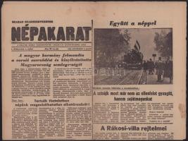 1956 Vegyes újság tétel a forradalmi időszakból