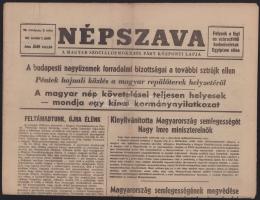 1956 Vegyes újság tétel a forradalmi időszakból