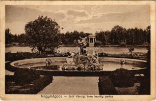 1930 Nagymágocs, Gróf Károlyi Imre kastély parkja (EK)