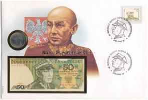 Lengyelország 1967. 10Zl Cu-Ni "Swierczewski tábornok halálának 20. évfordulója" + 1988. 5...